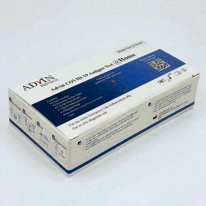 Advin™ COVID-19 Antigen Self-Test, 2 Tests/Box